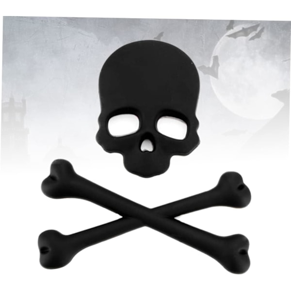 Viking Stickers Halloween Dekoration Motorcykel Tilbehør Skalle Bilsticker Lastbil Dekaler Skalle Stickers Bilsticker Bilsymbol