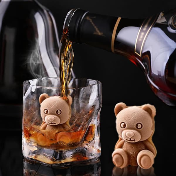 Grön Isbitsform med Lock, 6 Fack Isbitsform, Återanvändbar Silikon Isbitsform för Barnmat, Whiskey, Drycker