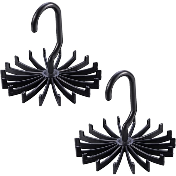 Roterende slipsholder Slipsholder Sjalholder Sjal Belte Plassbesparende