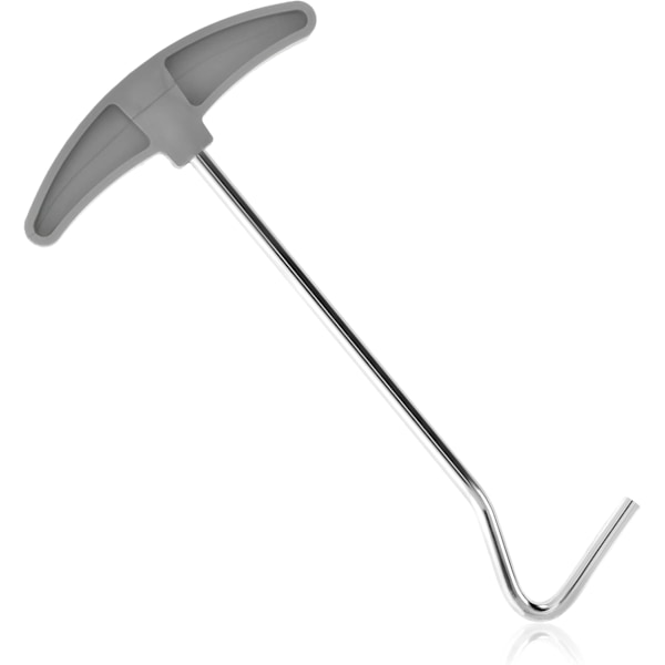 (Plast - 2 stk.) Pluggtrekker - Kroktrekker for enkel fjerning av plugger, kroker og teltplugger - Telttilbehør for camping og utendørs