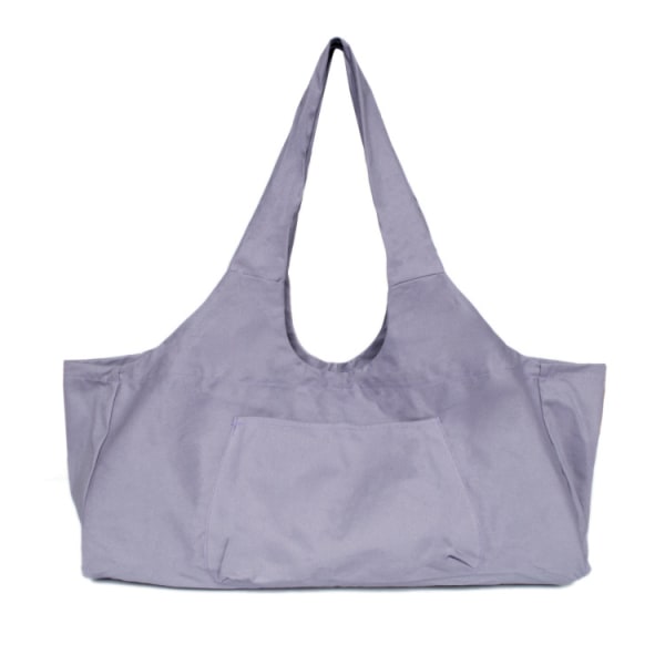 Yogamåtte taske-lilla, stor yogamåtte bæretaske, mulepose med P