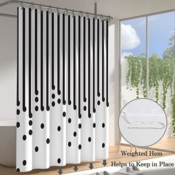 Regnvejrsdesign, fuld af barnlighed, slidstærkt, holdbart, falmer aldrig bruseforhæng stof gardin seng gardin doo