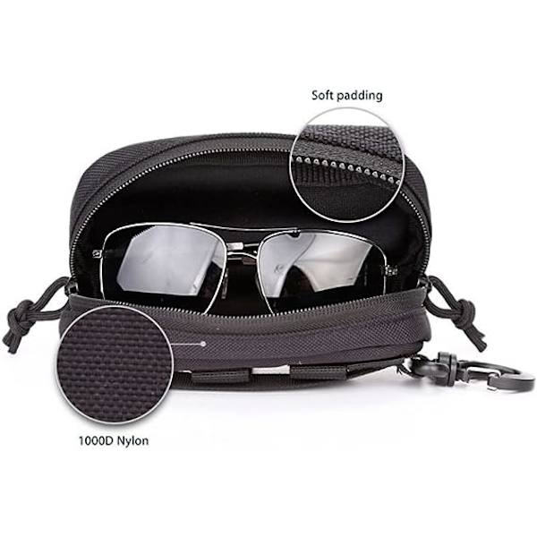 1 st Tactical MOLLE Goggle Case Stötskyddande Skyddsbox Po