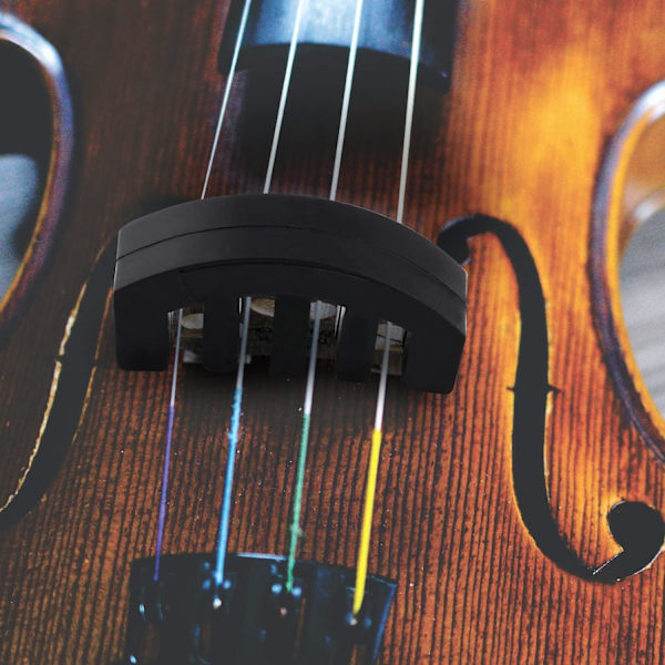 4 stk. Violin dæmper, 2 stk. Klo stil & 2 stk. Rund Pie Violin dæmper Bl