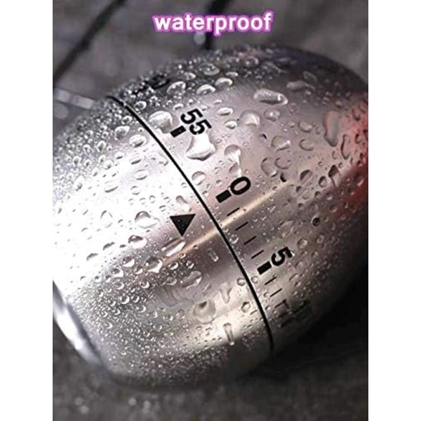 6x8cm Äggklocka Uppdragstimer Kök Timer Matlagning Timer Påminnelse Timer Mekanisk Påminnelse Söt Timer Mekanisk Rotat