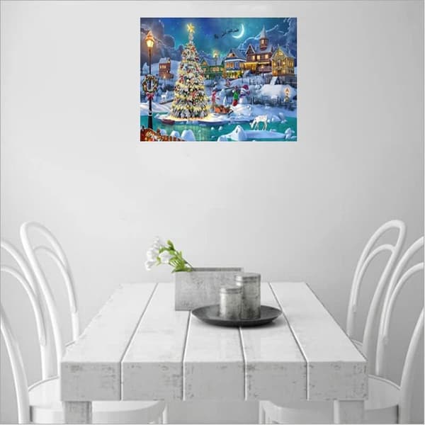 5D Diamantmaleri 30x40cm Juledekorasjon 8