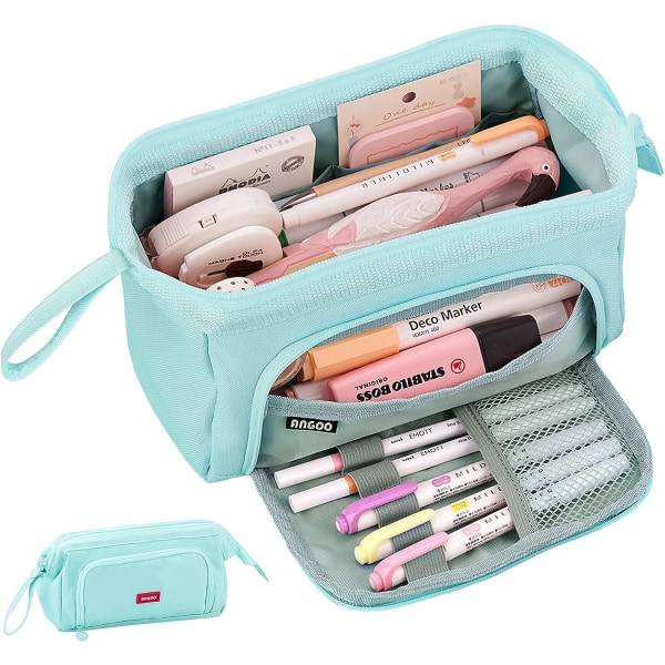 School Pencil Case Large Capacity Pencil Case with Handle Penci