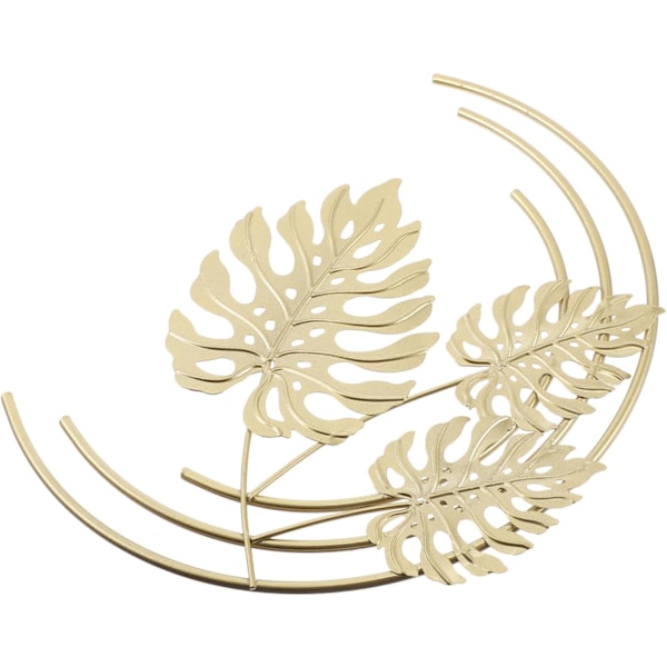 3D-blad väggdekoration guld blad väggdekor väggdekoration väggdekoration konstgjort blad ornament guld dekorativ ac