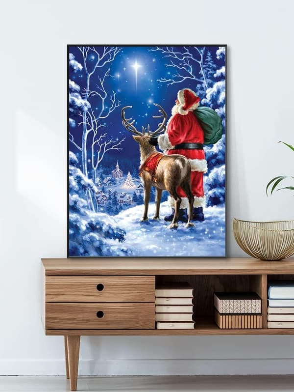 5D diamantmaleri 30x40cm juledekorasjon 25