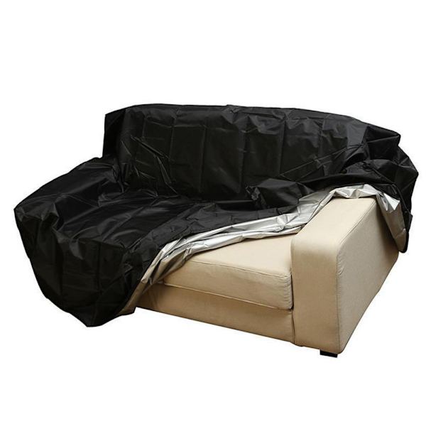 Utendørs hagebenkdeksel 163x66x89cm, vanntett 3-seters benk P