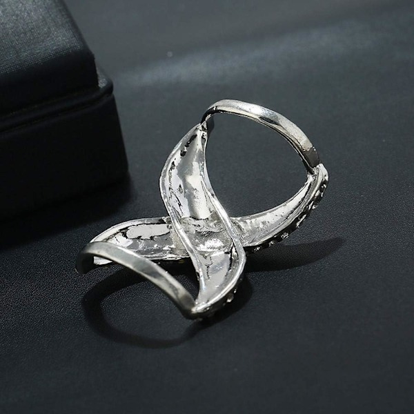 2 st Mode Halsduk Clips Halsduk Ring Spänne Strass Halsduk Ring Spänne Sidenhalsduk Lås Clips för Kvinnor Damer Flickor Guld Medium