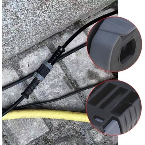 (58×32×20mm) Trycksättarspruthandslangförlängningskopplingar Kompatibla med Karcher K1/ K2/ K3/ K4/ K5/ K6/ K7 Trycksättarspruta