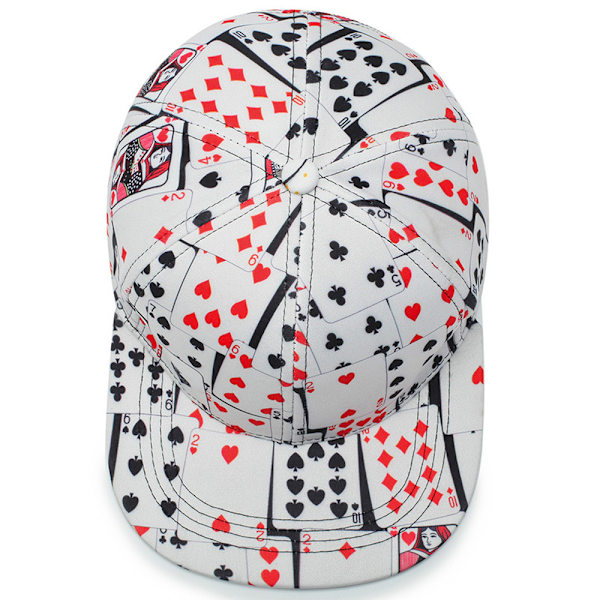 Unisex-baseball-lippis naisille ja miehille, 3D-tulostettu kuvio