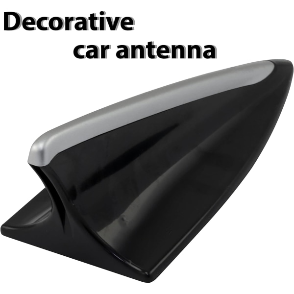 Decorative fictional shark antenna 140x53x60 mm self-adhesive - C