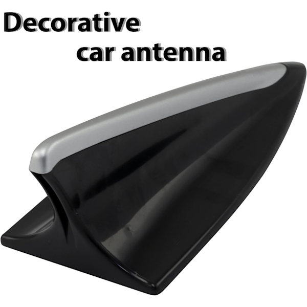 Dekorativ fiktiv hajantenn 140x53x60 mm självhäftande - C