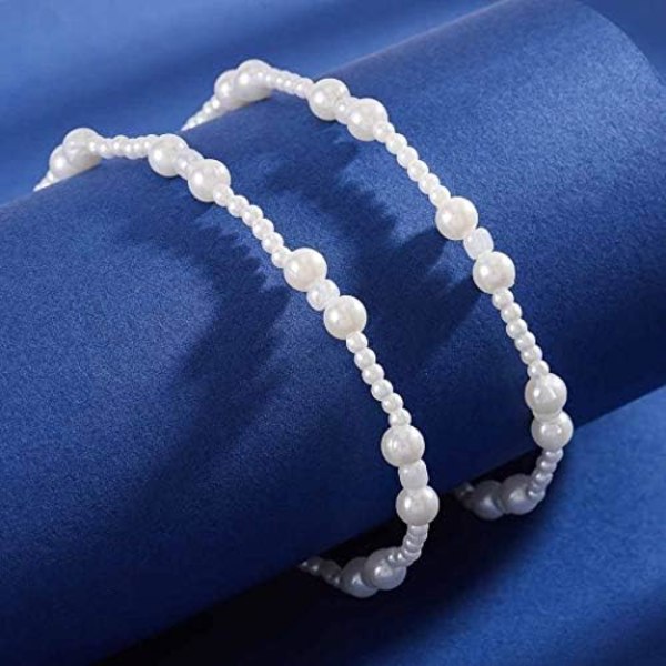 13 cm 2 kpl Helmi Paljain Jaloin Sandaalit Anklet Rannassa Jalka Ketju Varvas Hää Anklet Rannekoru Korut Naisille ja Tytöille