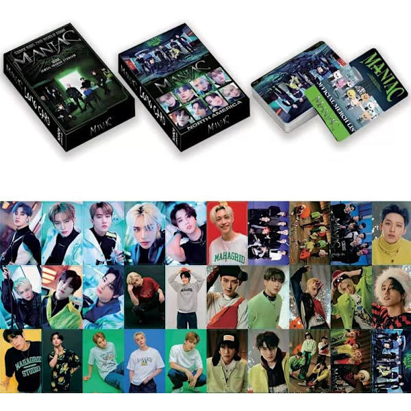 MH-Stray Kids Lomo-kortit (Style 9)