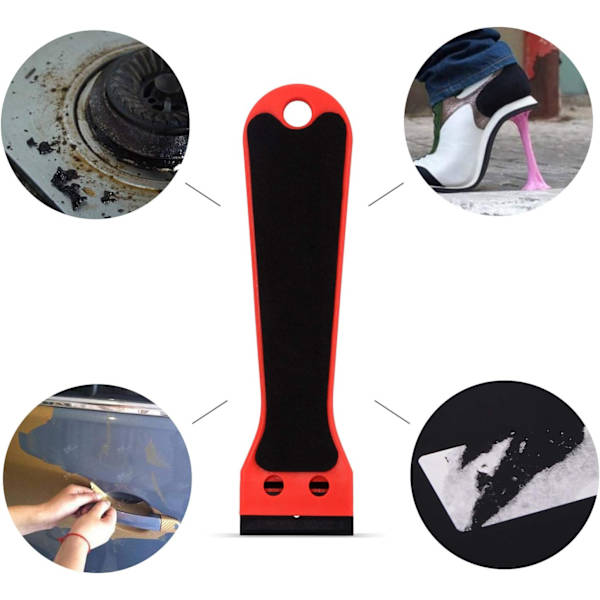 1 stk. Plastskraber Praktisk skraber Razor skraber med