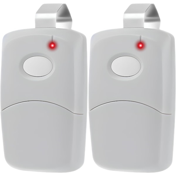 2X Garasjeportåpner Fjernkontroll for Linear Multi-Code 3089 308911 MCS308911, 10 Dip Switch Portåpner Fjernkontroll 300MHz, Garag