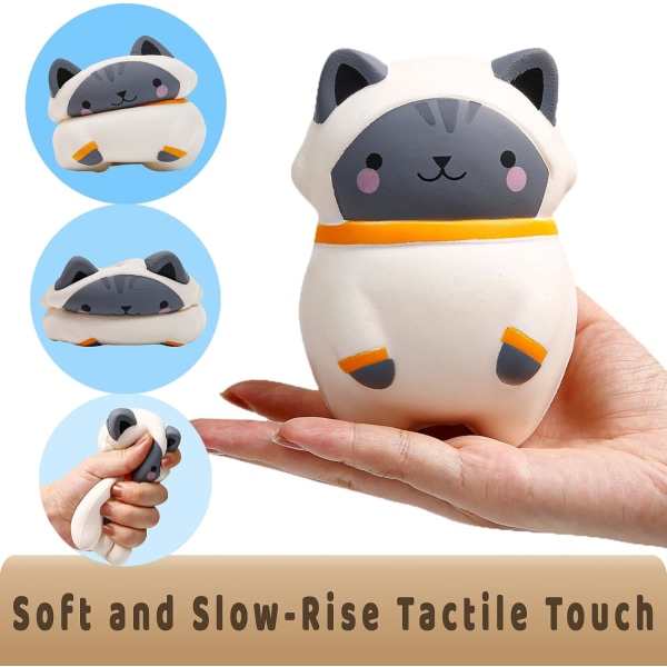 Squishies katteleke 4,7 cm - Anti-stress leketøy - Barneleke