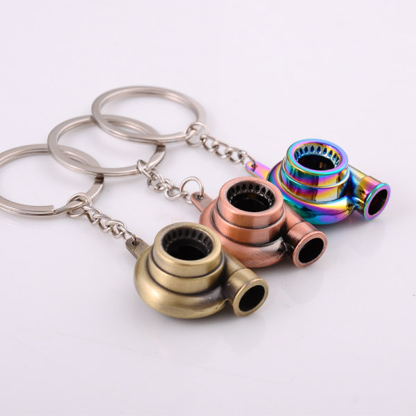 3 st Turbo Nyckelring Bildelar Modell Nyckelring Kreativ Turboc