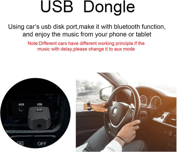 USB Bluetooth-adapter Bluetooth-dongel för PC Bluetooth-sändare