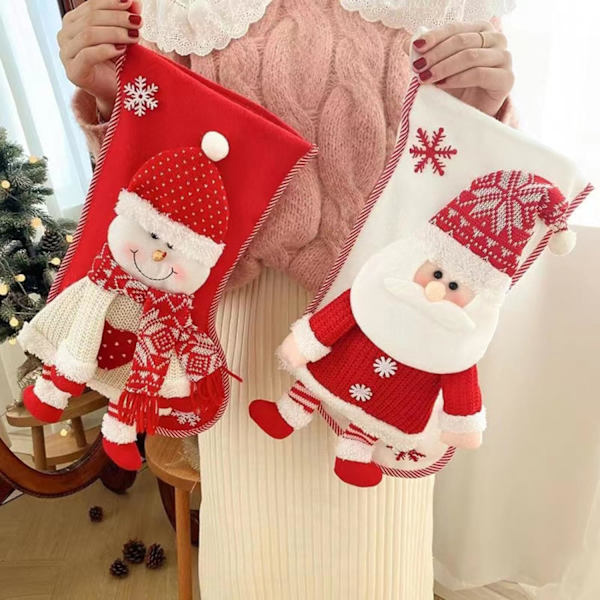 Julstrumpor (Tomten), Hängande Julstrumpor, Julstrumpor Julstrumpepåse