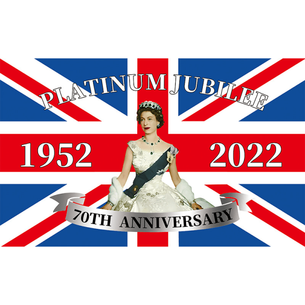 Hennes Majestäts flagga, Queen of Great Britain Memorial Flag, Qu
