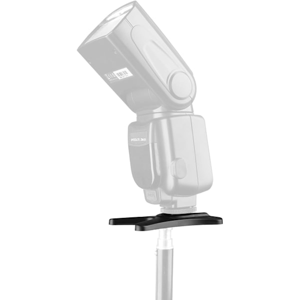 Kamerablixtstativ Blixt Speedlight Blixtsko Fäste Stativ med 1/4\" Metallstativgänga för