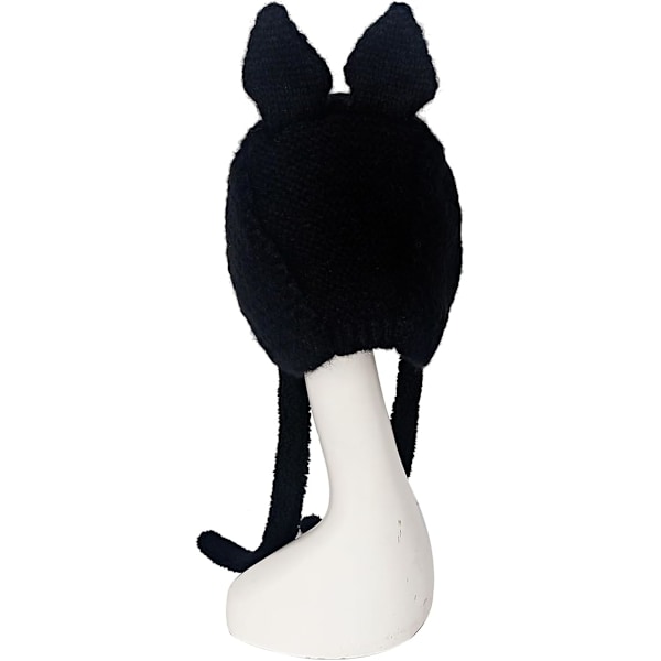 1 stk Kvinners Peruansk Vinter Pompom Beanie Hatt  Fôret Snø Varmt Hodeskallehette for Jul