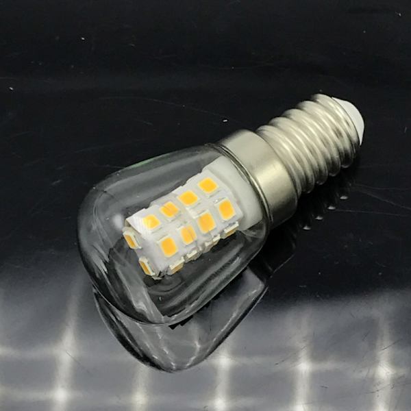 Sett med 1 stk. E14 halogenpære, 3W, 220-240V, kald hvit, E14 halogenstang