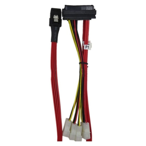 Mini SAS36P SFF 8087 til SAS29P SFF-8482 Harddisk-kabel Transmissionskabel MINI SAS Datakabel 1M