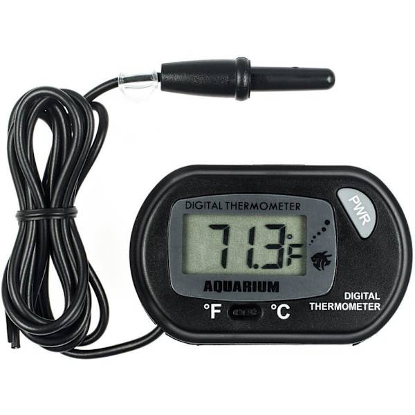 LCD digitalt akvarie termometer fisketank vand terrarium t