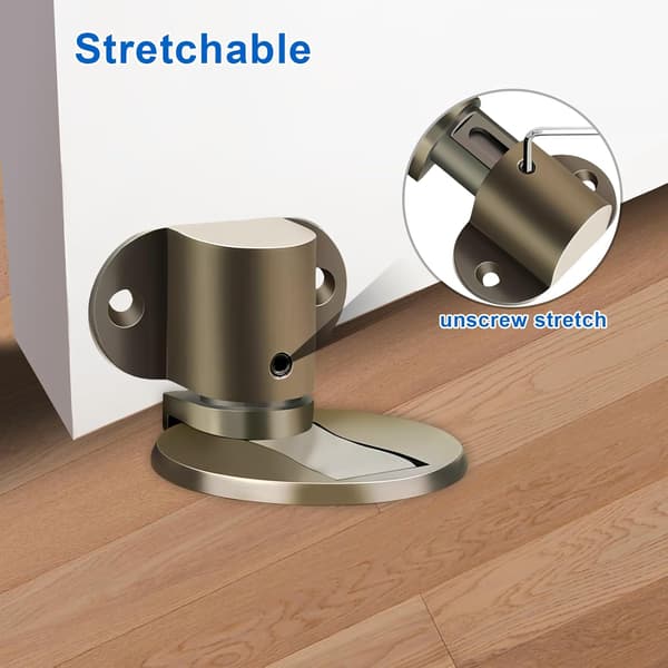 Stykker Magnetisk Dørstopper, Usynlig Magnetisk Dørstopper, Magnetisk Dørstopper (kobber)
