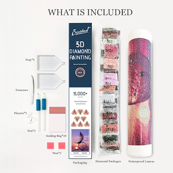 Broderie Diamant Kit Complet (40cm*30cm), 5D Timanttimaalaus p