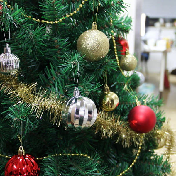 Julekulepynt forhåndssatt julepynt