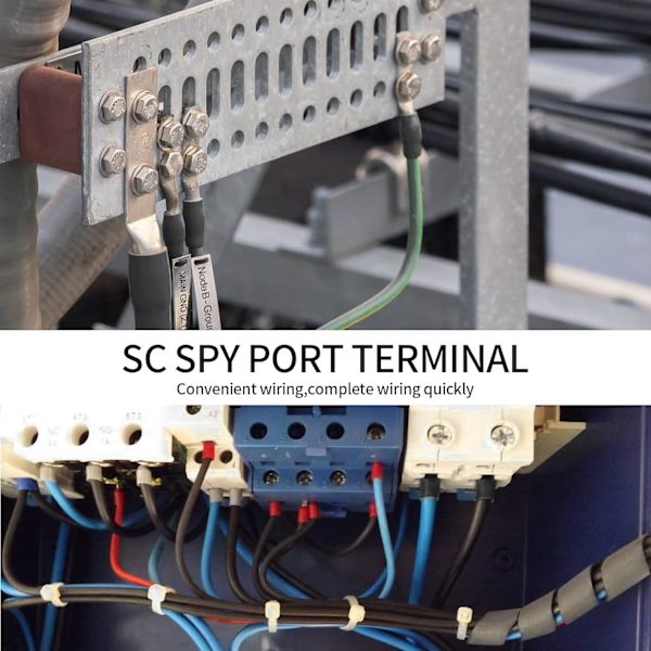 120 stk. crimp terminal sæt, kobber bolt hul elektriske terminaler, batteriterminaler kabel terminaler ring S