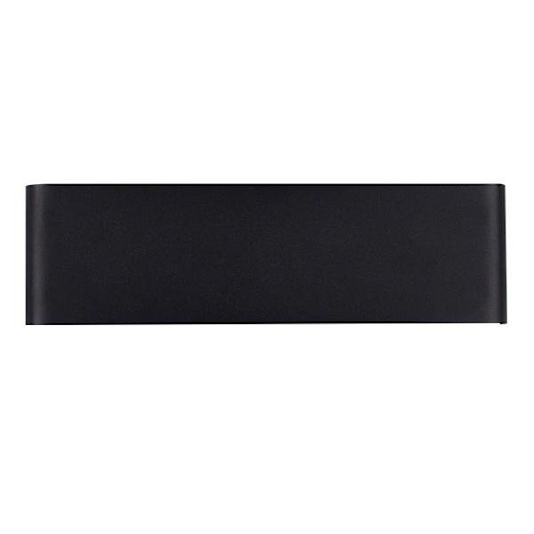 Trefarget belysning soverom hotell stripe vegglampe