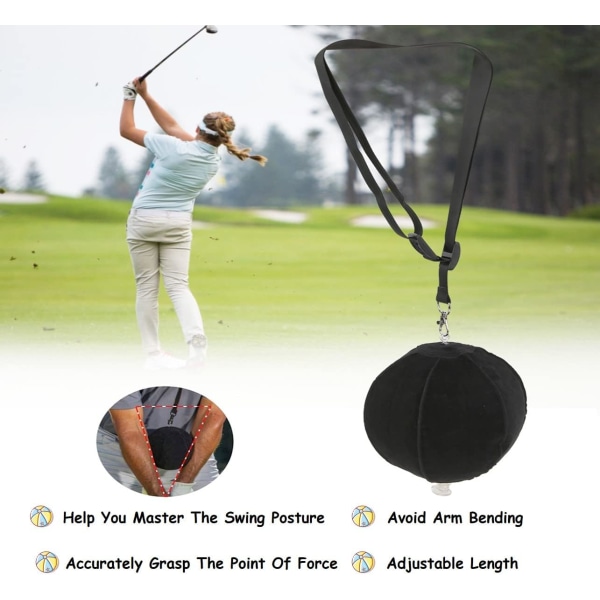 Golf Impact Ball 15cm, Golf Smart Ball Trainer, Golf Swing Practice Aid, Golf Posture Correction Sup