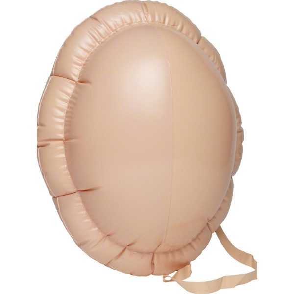 Julenissen Stor Mage Oppblåsbar, Beige, 36*25cm