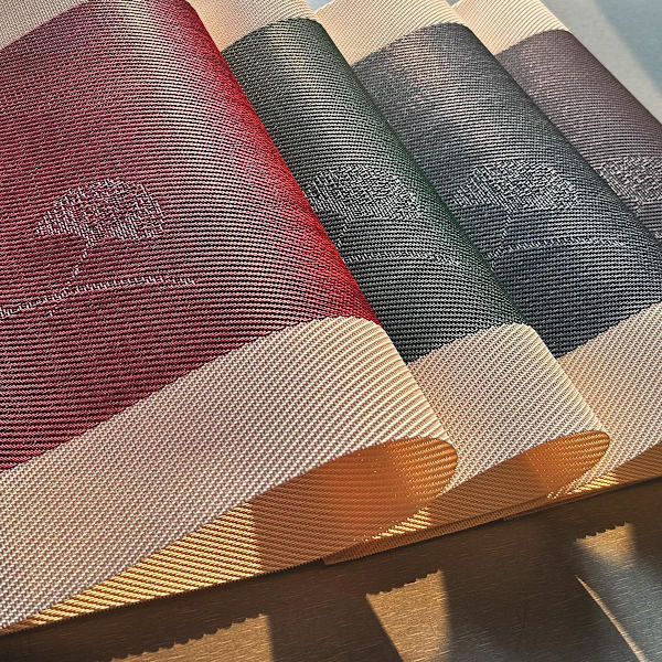Blå, 18 x 12 tum Rustika Underlägg Set om 6, Lätt att Rengöra Underlägg Tvättsbara Halksäkra Lyxiga Hållbara Bordsskydd
