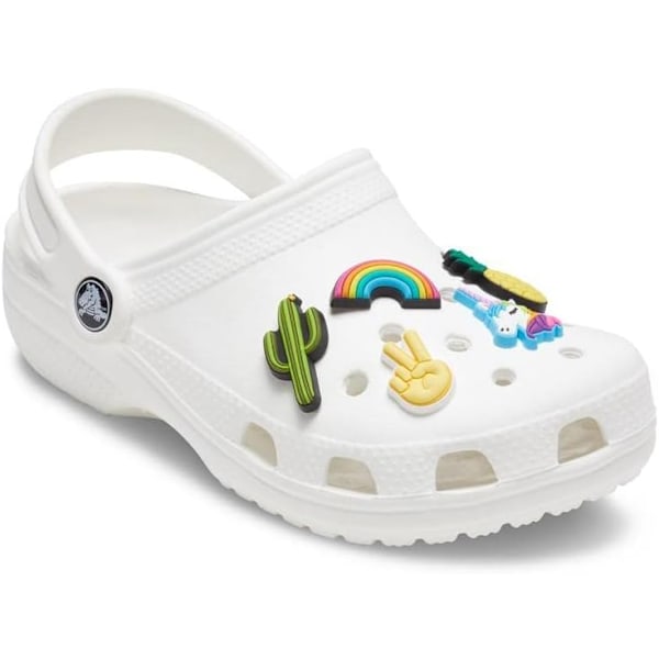 Sko-dekorationer 4-pak cartoon mønster Crocs dekoration