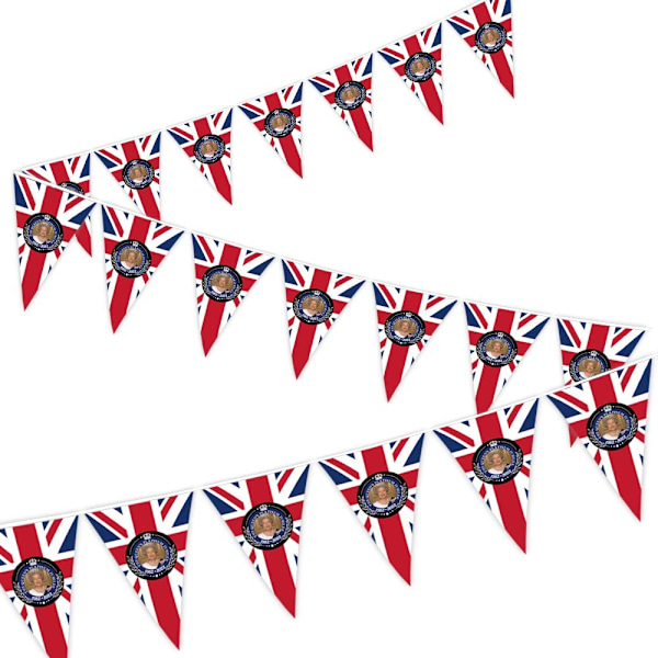Dronning Elizabeth II Millennium Mindesmærke Flag af Dronningens 7