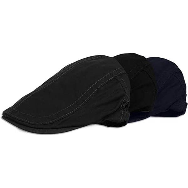 Herre Beret Cap Justerbar Flad Vintage Lvy Hat