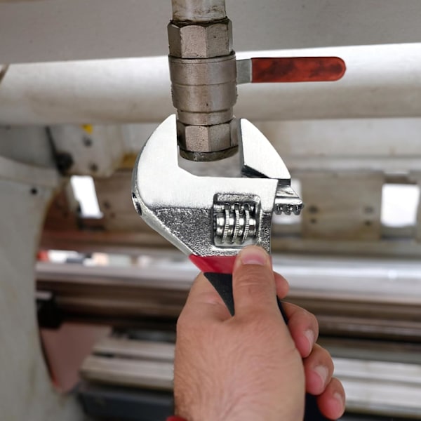 tommer/150mm Justerbar Skiftenøkkel og Tang 2 i 1, med Komfortabelt Sklisikkert Håndtak, Åpning, Karbonstål Kropp, for Stramming og Løsning av Muttere og Bolter