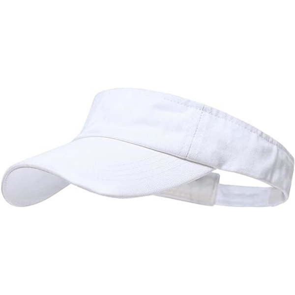 Sports Solskjerm Hatter Justerbar Bomull Baseball Cap for Kvinner