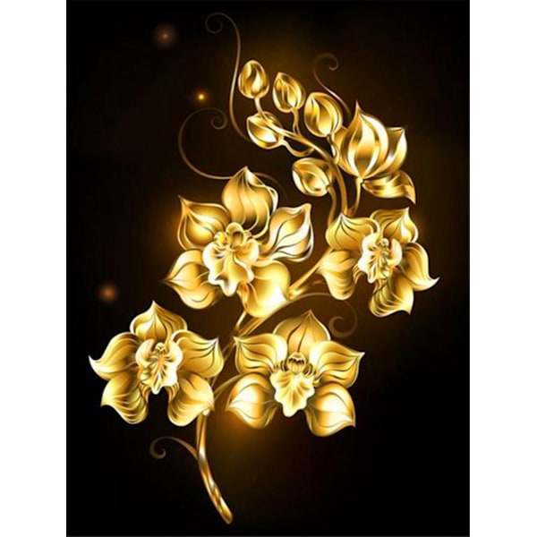 30 × 40 Diamantmålning Broderi Diamant Målningsset Komplett