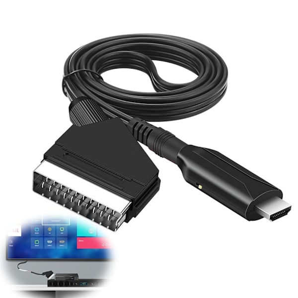 Scart-HDMI-kaapeli: All in One Scart-HDMI-muunnin, Scart to