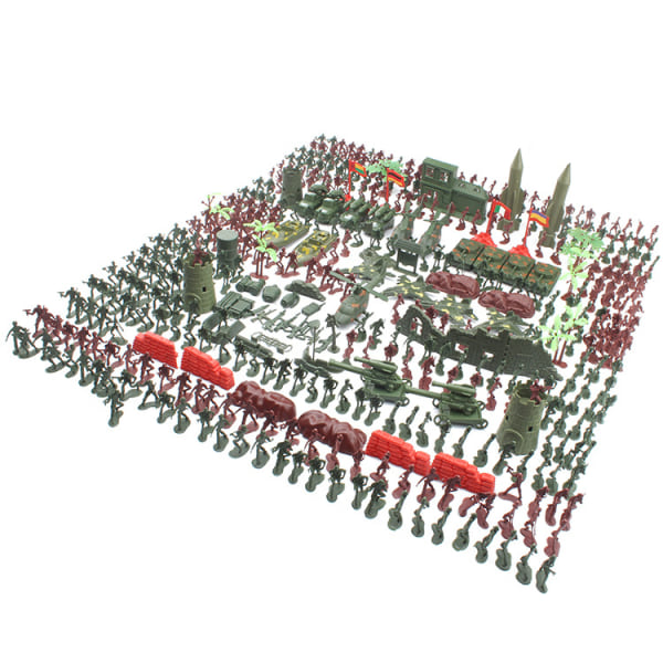 4 cm 519 stk. Lille Soldat Sæt Børns Militær Krigs Scene Legetøj Fabrik Direkte Salg Engros Sandbo