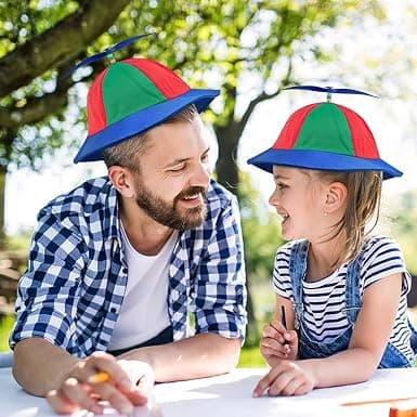 Regnbue Propell Hat Propell Bucket Hat Morsom Fargerik Propell